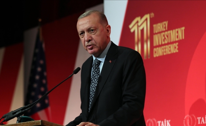 Erdoğan: (ABD'deki iş insanlarına) Art niyetli faaliyetlere karşı sağlam duruş sergileyeceğinize inanıyorum