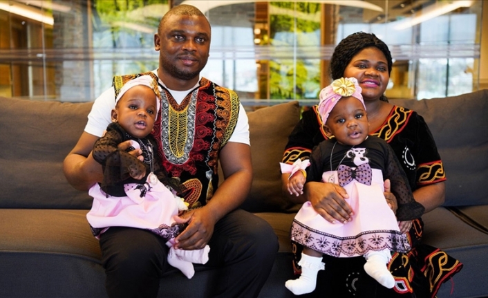 İstanbul'da ayrılan Kamerunlu siyam ikizlerin ailesinden Türkiye'ye teşekkür