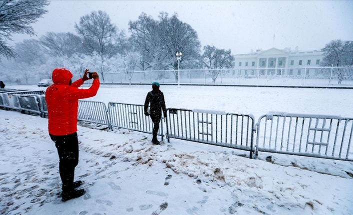 ABD'de Doğu Yakası ve başkent Washington kar fırtınasının etkisi altında