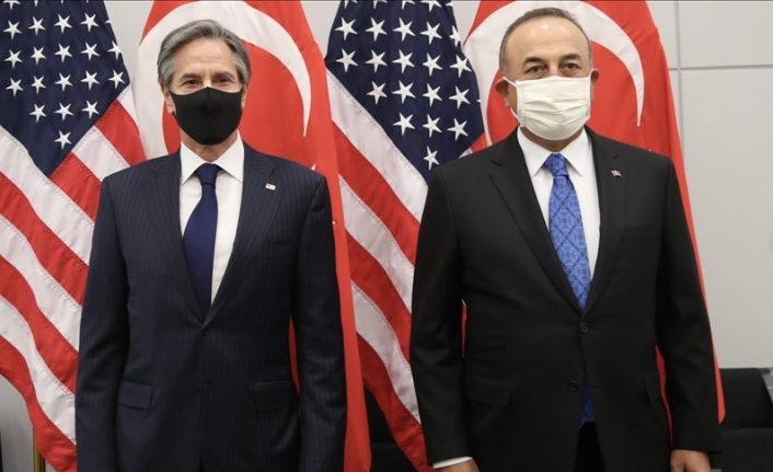 Dışişleri Bakanı Çavuşoğlu ile ABD'li mevkidaşı Blinken ikili ilişkileri görüştü