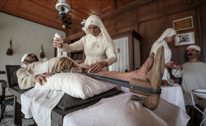 Çanakkale Muharebeleri'ndeki sağlık hizmetlerinin anlatıldığı müze ve sergi duygulandırıyor