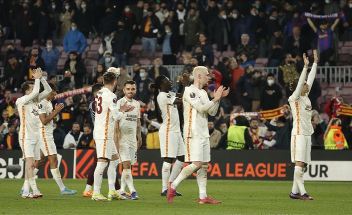 Galatasaray, Barcelona deplasmanından avantajlı döndü