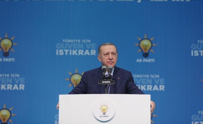 Cumhurbaşkanı Erdoğan: İşte söylüyorum, Cumhur İttifakı'nın adayı Tayyip Erdoğan