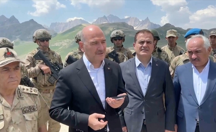Cumhurbaşkanı Erdoğan sınır bölgesinde görevli jandarma birliklerinin Kurban Bayramı'nı kutladı