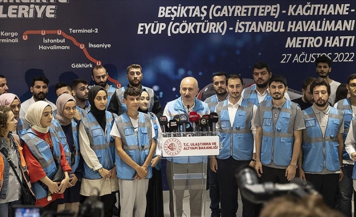 Bakan Karaismailoğlu: Kağıthane-İstanbul Havalimanı metrosunu kasımda hizmete alacağız