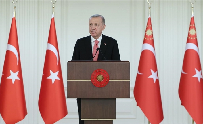 Cumhurbaşkanı Erdoğan: Suriye'de terör örgütünün yuvalandığı bölgeleri temizleyerek güvenlik kuşağını birleştireceğiz