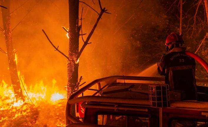 Fransa'nın Gironde bölgesindeki iki yangından biri 45 gün sonra söndürülebildi