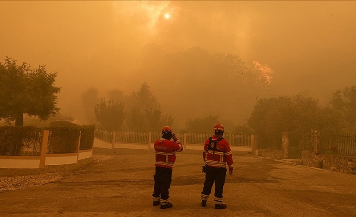 Portekiz'de 10 gündür süren orman yangınlarında 17 bin hektarlık alan yandı