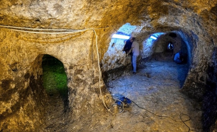 Konya'da tesadüfen keşfedilen antik yer altı şehri heyecanlandırdı