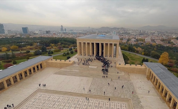 Atatürk'ün ebedi istirahatgahı Anıtkabir'de farklı bir yolculuk