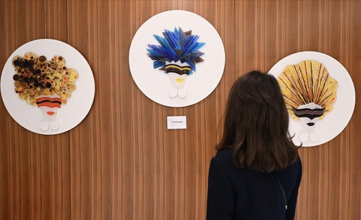 BM Uluslararası Cam Yılı'nda Türkevi'nde "Sanatsal Cam Sergisi" açıldı
