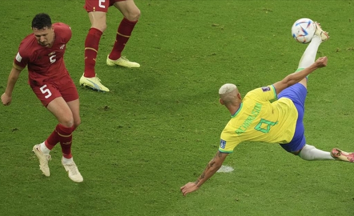 Dünya Kupası'nın en güzel golü Richarlison'dan