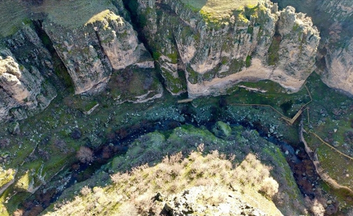 Bolu'daki Guz Deresi Kanyonu doğa tutkunlarının yeni rotası olacak
