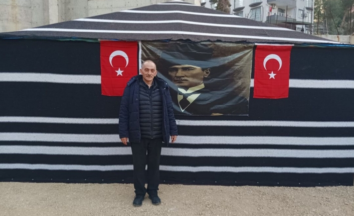 Avrasya Yerel Yönetimler Birliği Başkanı Dr. Hasan Cengiz, Samandağ’da çadır kurulumuna başlandığını açıkladı