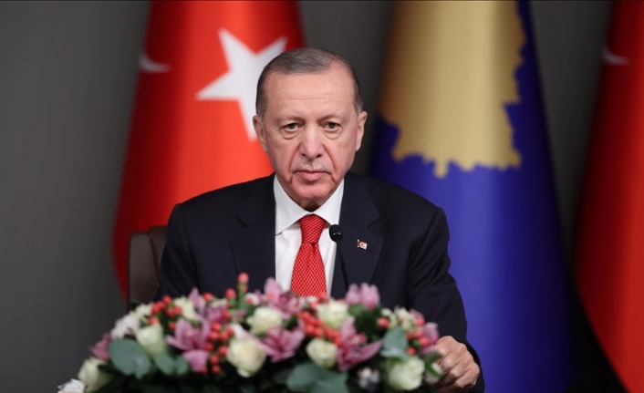 Cumhurbaşkanı Erdoğan: Kosova ile Sırbistan'ın barışçıl ve yapıcı yaklaşımlar sergilemesini bekliyoruz