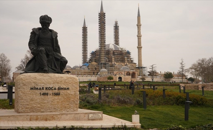 Mimar Sinan ustalık mührünü bıraktığı Edirne'de dualarla yad ediliyor