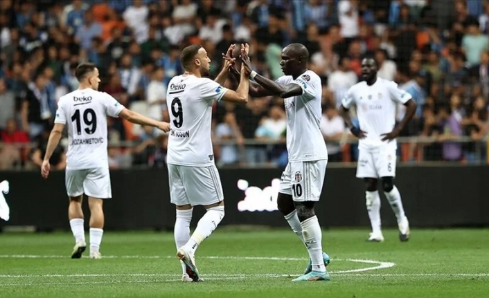 Beşiktaş, deplasmanda Adana Demirspor'u 4-1 yendi