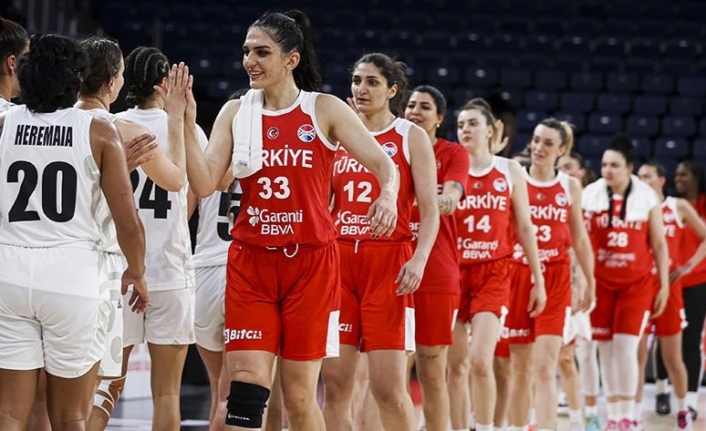 A Milli Kadın Basketbol Takımı, Avrupa Şampiyonası'nda parkeye çıkıyor