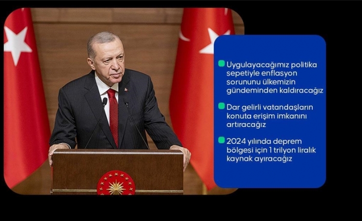 Cumhurbaşkanı Erdoğan Orta Vadeli Program'ı açıkladı: Atılım sürecini başlatacağız