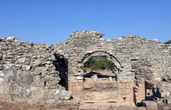 Euromos Antik Kenti'ndeki Geç Roma Hamamı turizme kazandırılacak