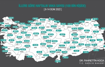 İstanbul'da koronavirüs vakaları 100 binde 1500'ü aştı