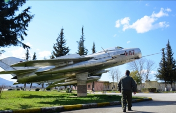 AA, NATO'nun Batı Balkanlar'daki ilk hava üssü Kuçova'yı görüntüledi