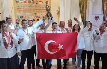 Türk aşçı ve pastacılar Lübnan'da ödülle döndü