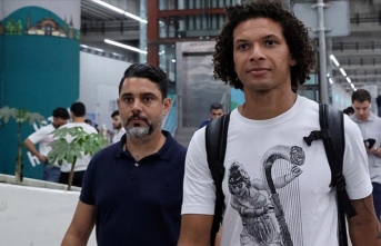 Fenerbahçe'nin prensip anlaşmasına vardığı Willian Arao, İstanbul'a geldi