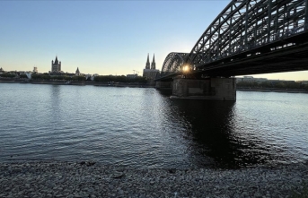 Alman ekonomisinin can damarı olan nehirler kuraklık nedeniyle çekiliyor
