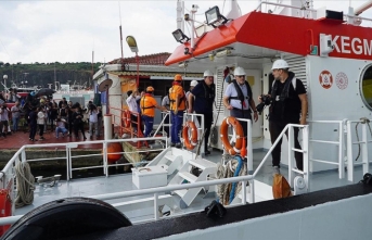 Ukrayna'dan gelen tahıl yüklü gemide denetleme tamamlandı