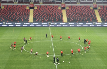 A Milli Futbol Takımı Çekya maçına hazır