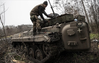 Ukrayna'nın Donetsk bölgesindeki çatışmalar ağır kış şartlarında sürüyor