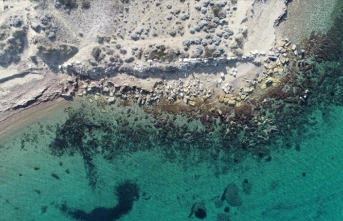 Ezine'deki Alexandria Troas antik kentinin deniz yolu bağlantıları araştırılıyor