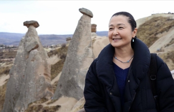 Kapadokya'nın Japon gelini 18 yıldır turizme katkı sunuyor