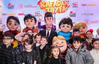 TRT ortak yapımı "Rafadan Tayfa: Galaktik Tayfa" filminin galası yoğun katılımla gerçekleşti