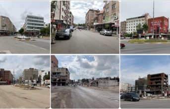 Adıyaman'ın deprem öncesi ve sonrası görüntüleri yıkımın boyutunu gösteriyor