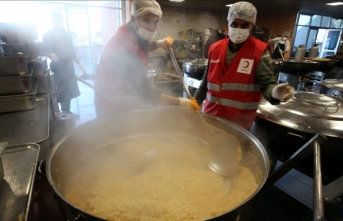 Türk Kızılay afet bölgesinde 93 milyon 268 bin kişilik beslenme desteği sağladı