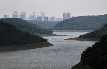 İstanbul'un barajlarında su seviyesi yüzde 45,89 olarak ölçüldü