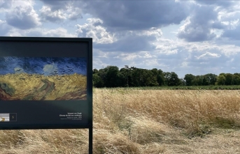 Hollandalı ressam Van Gogh son eserlerini Fransa'nın Auvers-sur-Oise köyünde resmetti