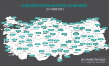 İstanbul'da koronavirüs vakaları 100 binde 1500'ü aştı
