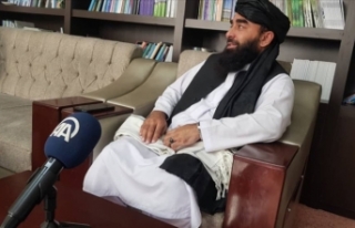 Taliban Sözcüsü Zabihullah Mücahid AA'ya...