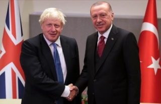 Cumhurbaşkanı Erdoğan, İngiltere Başbakanı Johnson...