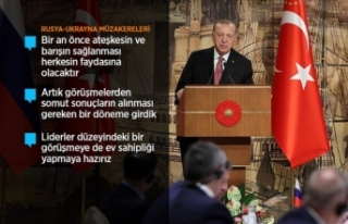Cumhurbaşkanı Erdoğan: Adil bir barışın kaybedeni...