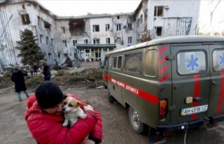 Rusya-Ukrayna savaşının şiddeti Donetsk'teki...