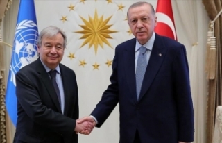 Cumhurbaşkanı Erdoğan, BM Genel Sekreteri Guterres...