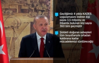 Cumhurbaşkanı Erdoğan: Kapsamlı adımlarla ülkemizi...