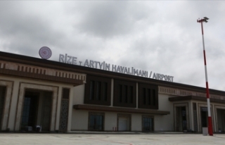 Rize-Artvin Havalimanı'na ilk inişi Erdoğan...