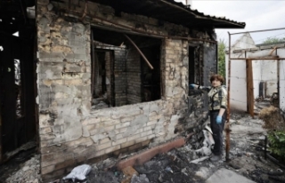 Rus saldırılarında evsiz kalan Ukraynalıların...