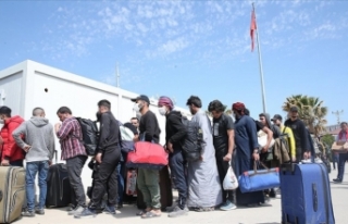 Suriyelilerin ülkelerine gönüllü geri dönüşleri...