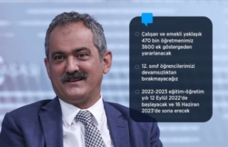 Bakan Özer: Öğretmen ataması 2022-2023 eğitim...